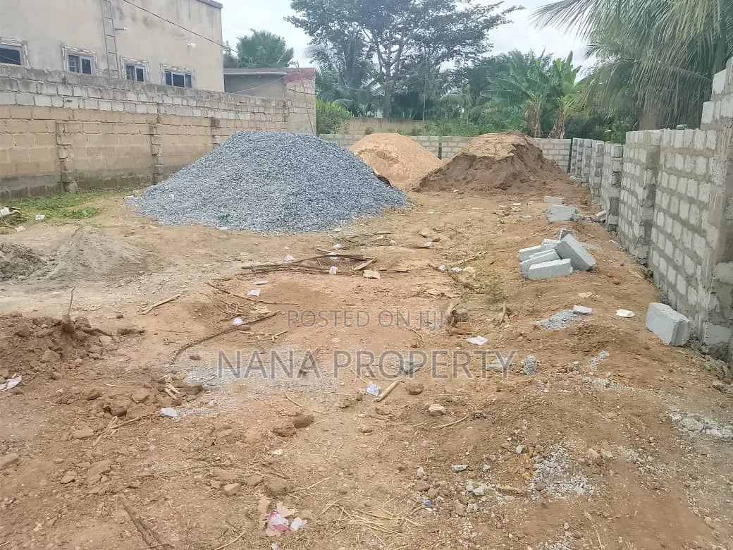 Half Plot of Land for Sale and Is Well Secured With Fence