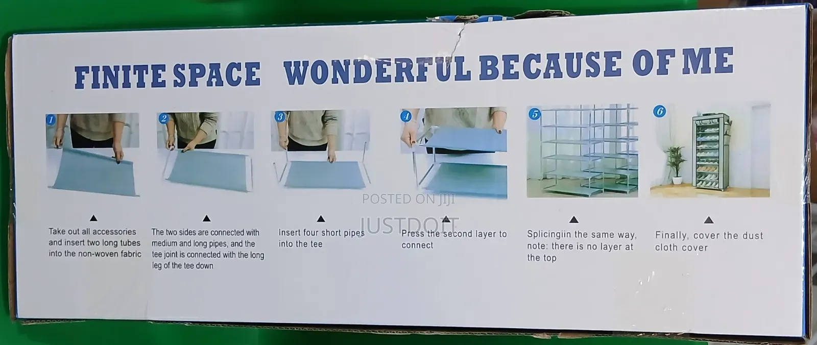 10 Layers Single Row Shoe Cabinet