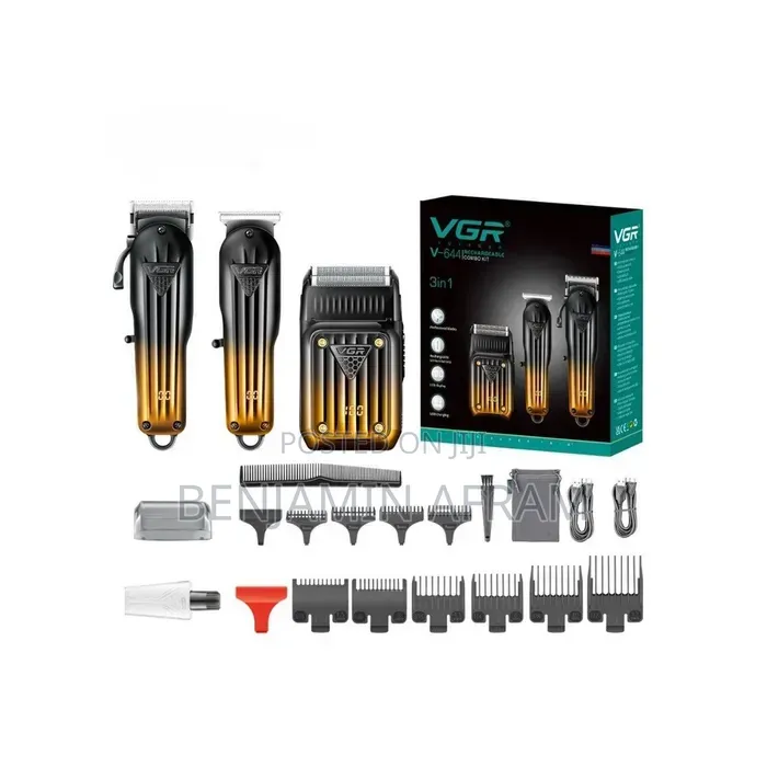 VGR 3 in 1 Hair Clippers