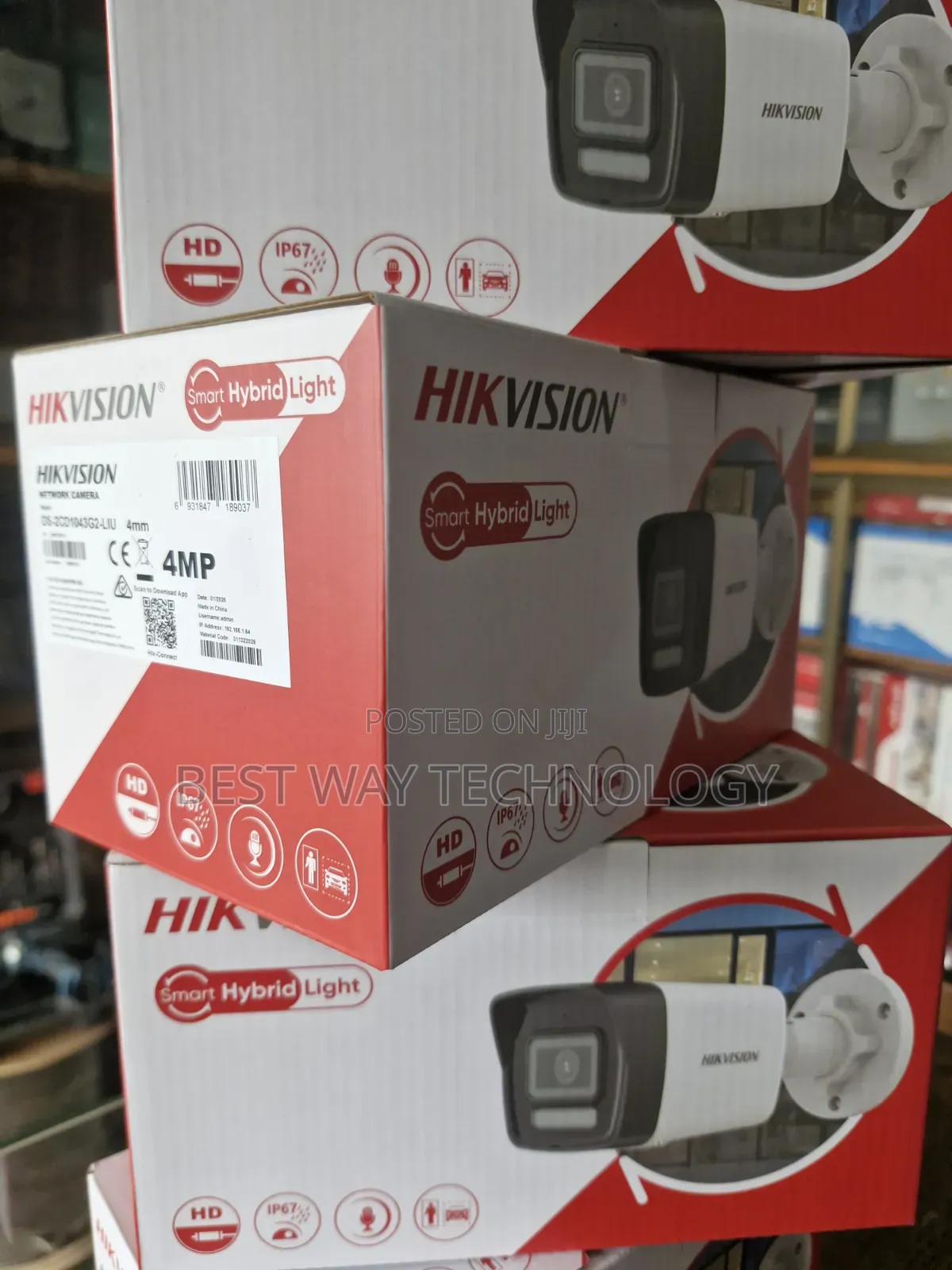 4mp Ip Poe Camera Hybrid