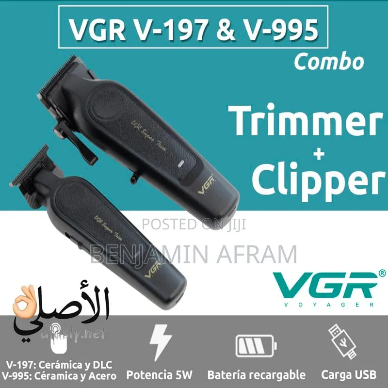 Wireless VGR Barbering Machines v-197 995
