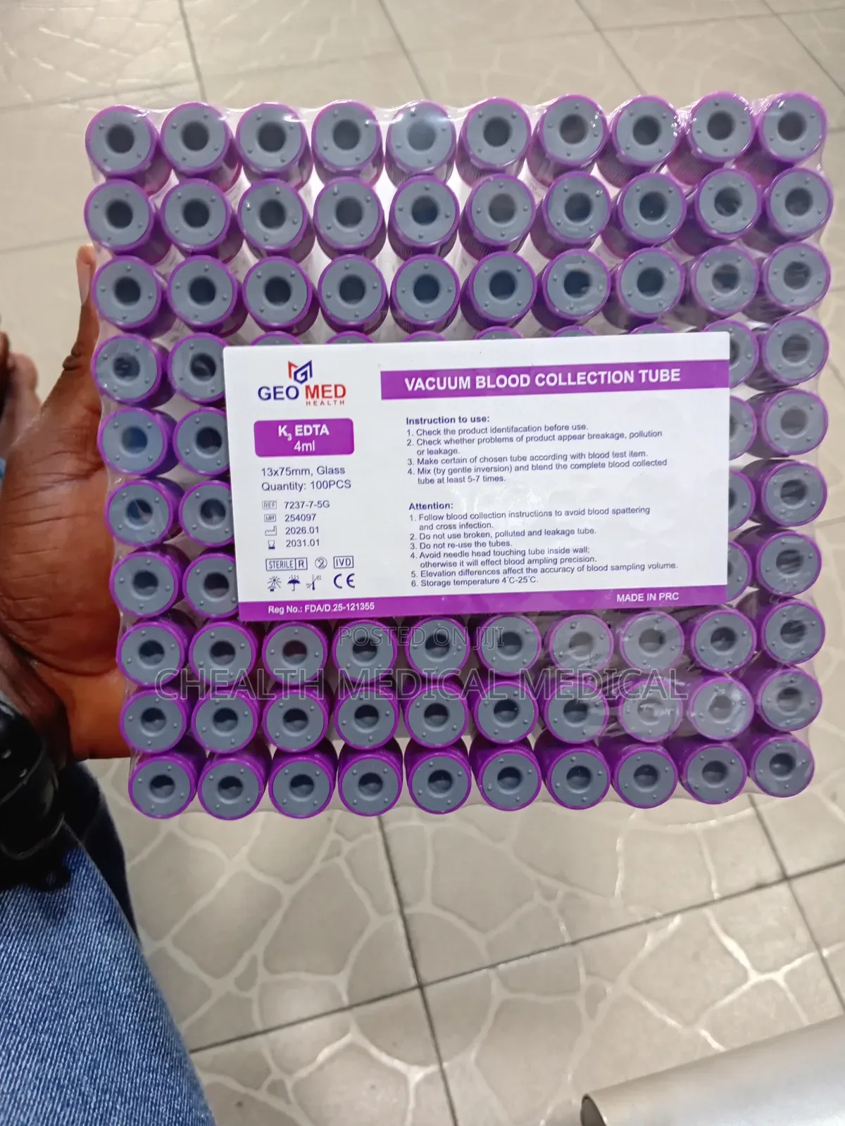 (Edta)Vacuum Blood Collection