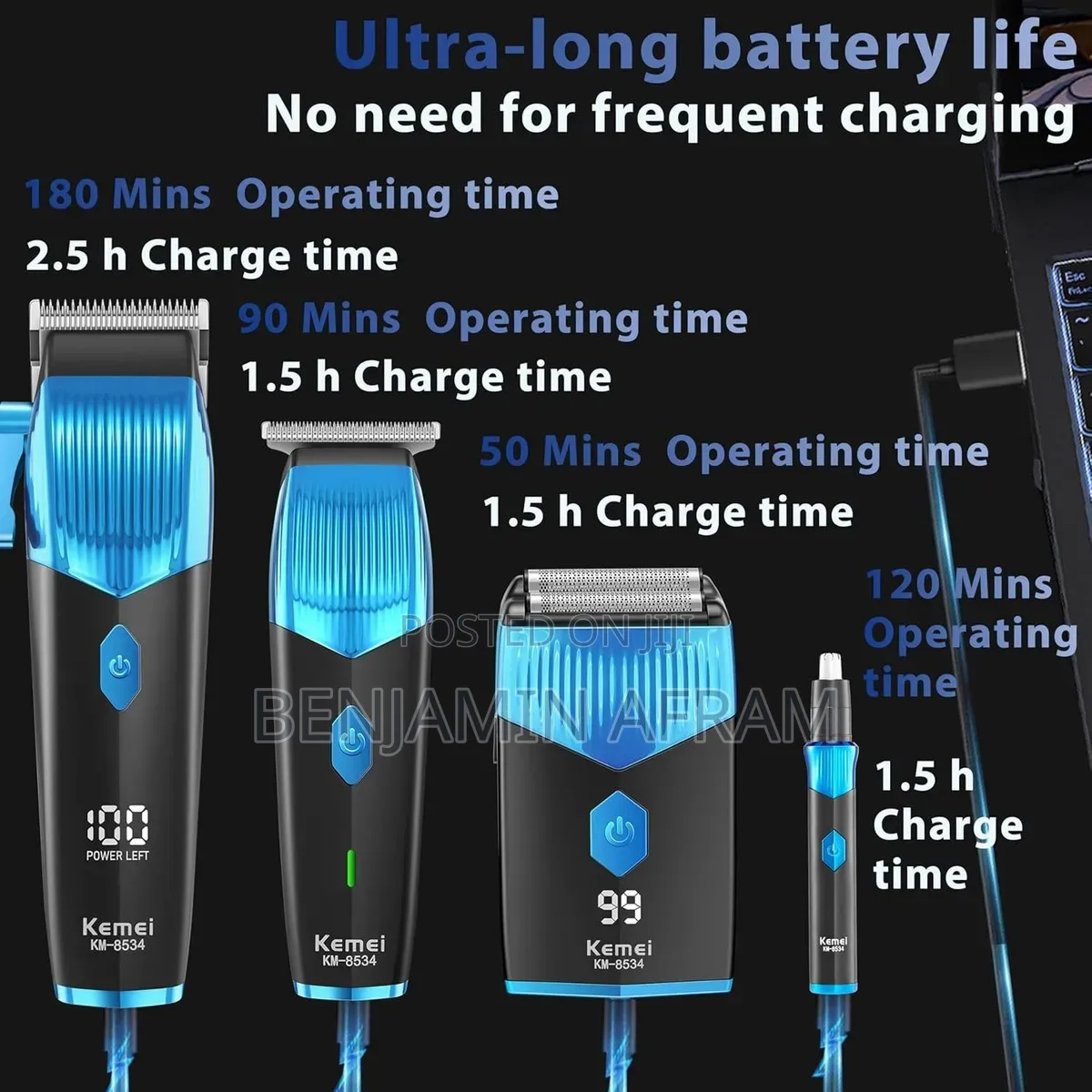 4 in 1 Personal Grooming Kit/ Hair Clippers