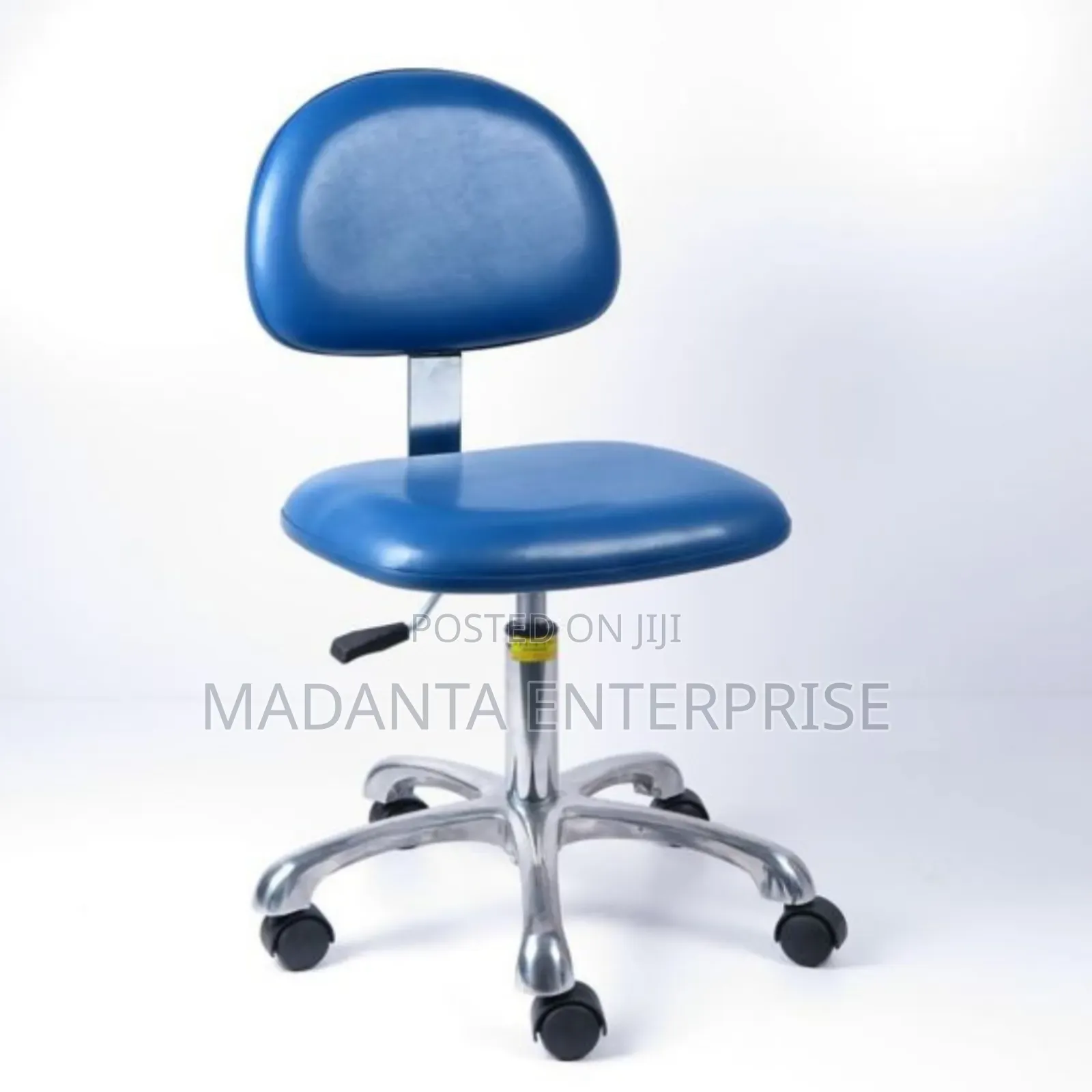 Theater Lab Stool With Backrest