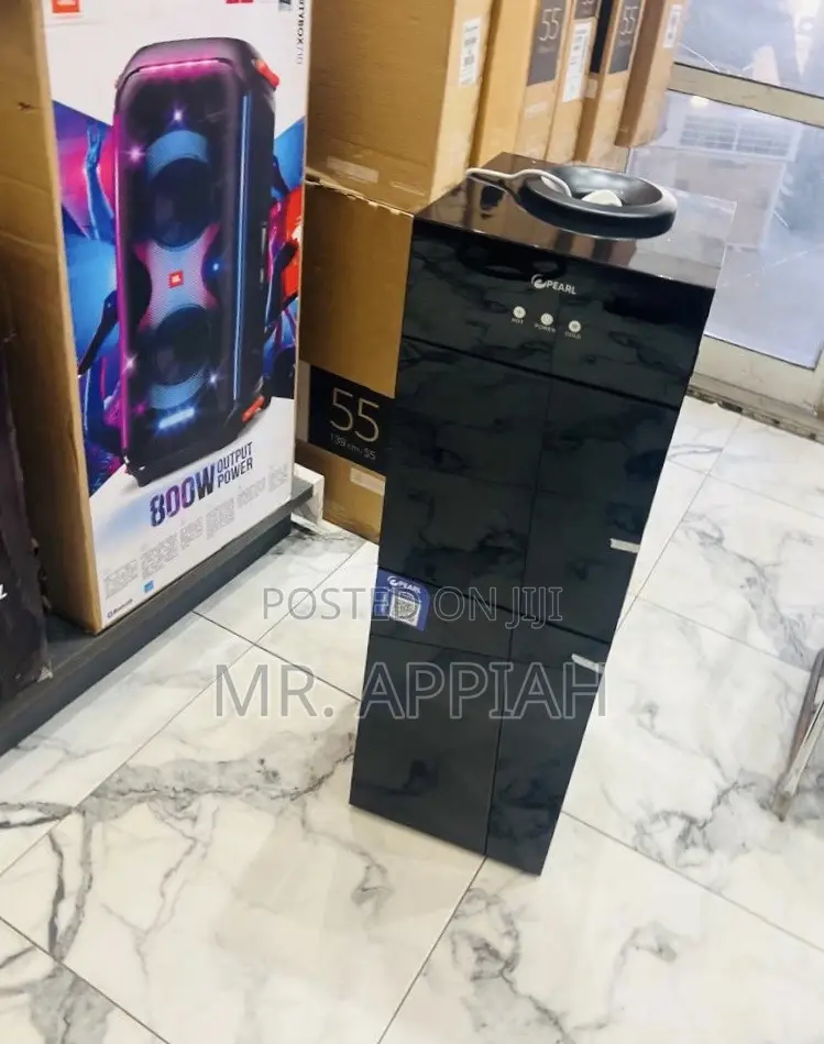 Get Pearl 2 Tray Electric Water Dispenser(Black) 