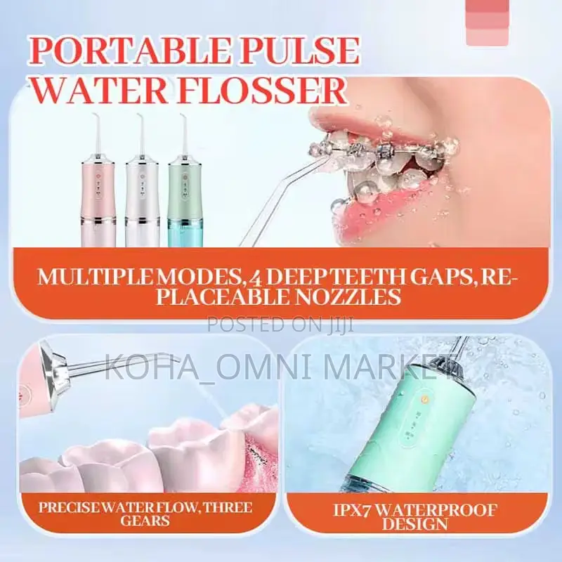 Portable Oral Irrigator/ Water Flosser