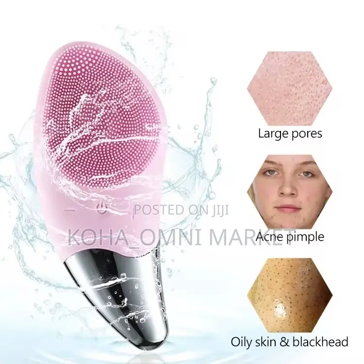 Electric Silicone Facial Brush