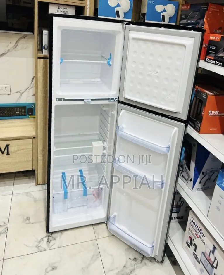Durable Pearl Pf-262tix Double Door Electric Fridge(Dark Gray) 
