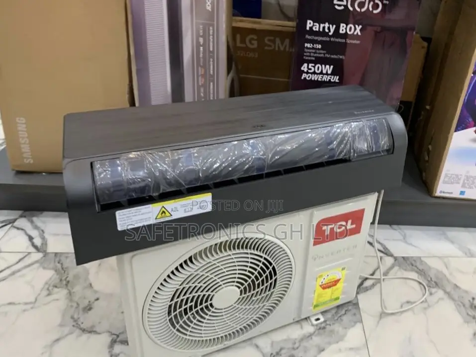 Ultra Modern TCL 1.5 Hp Inverter Air Conditioner (Dark Gray/Black