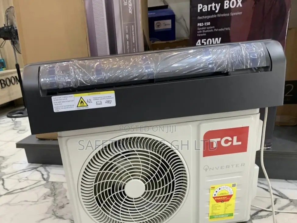 Choose New TCL 1.5 Hp Inverter Air Conditioner (Dark Gray/Black Mirror
