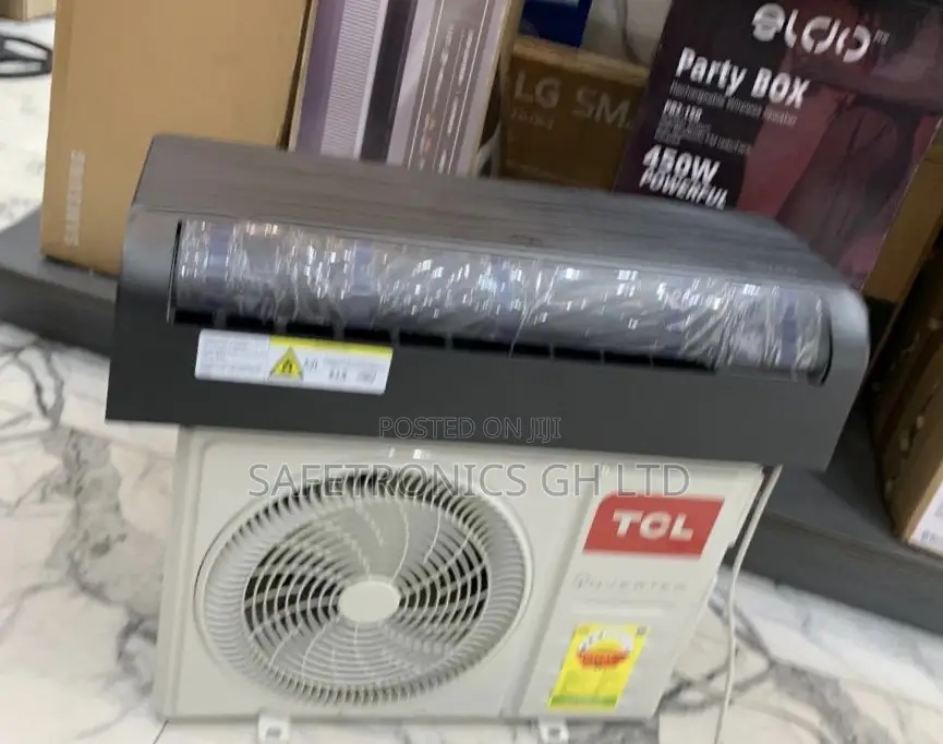 Kindly Order TCL 1.5 Hp Inverter Air Conditioner (Dark Gray/Black