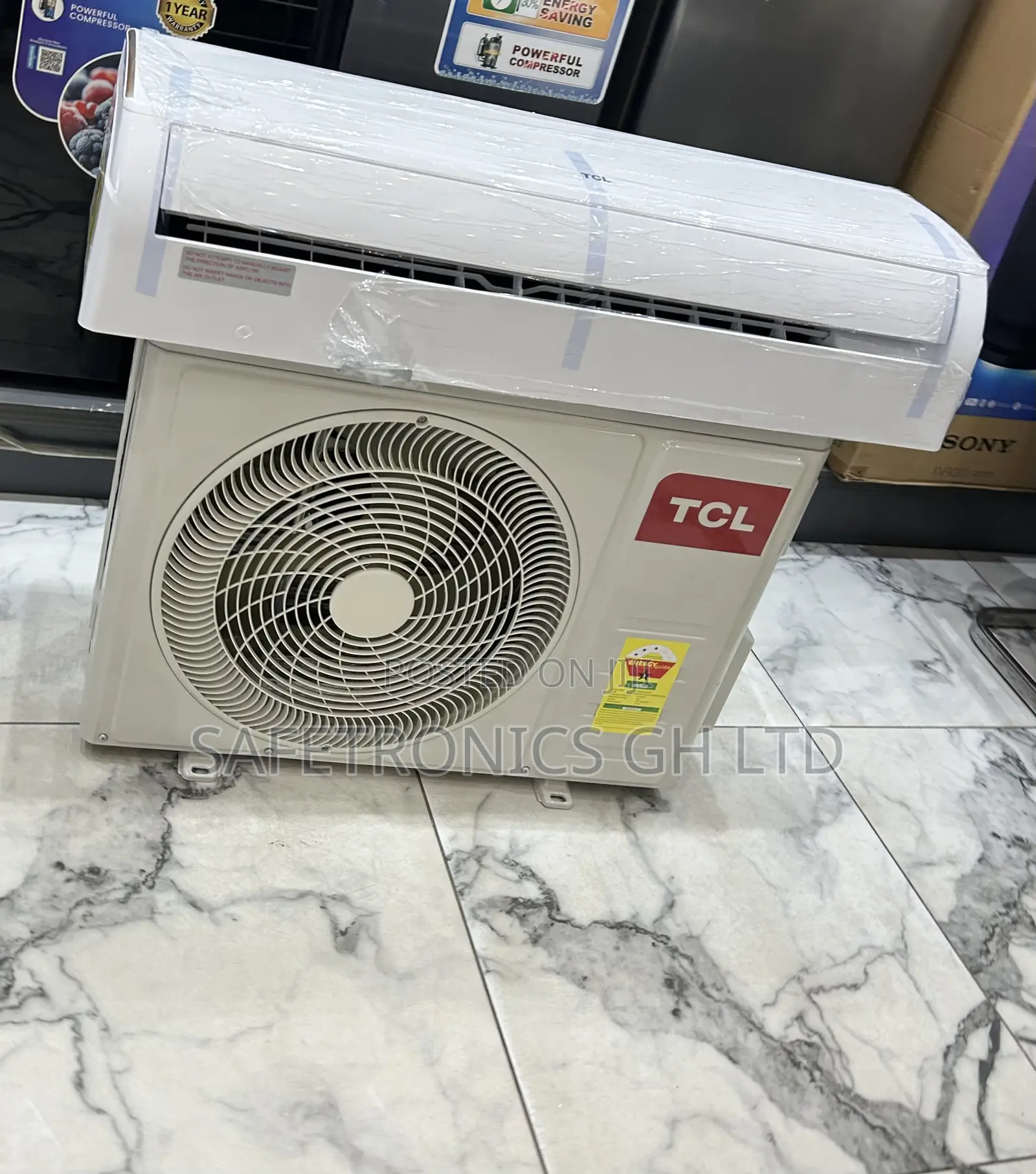 Ultra Modern 1.5 Hp TCL Split Type White Ac