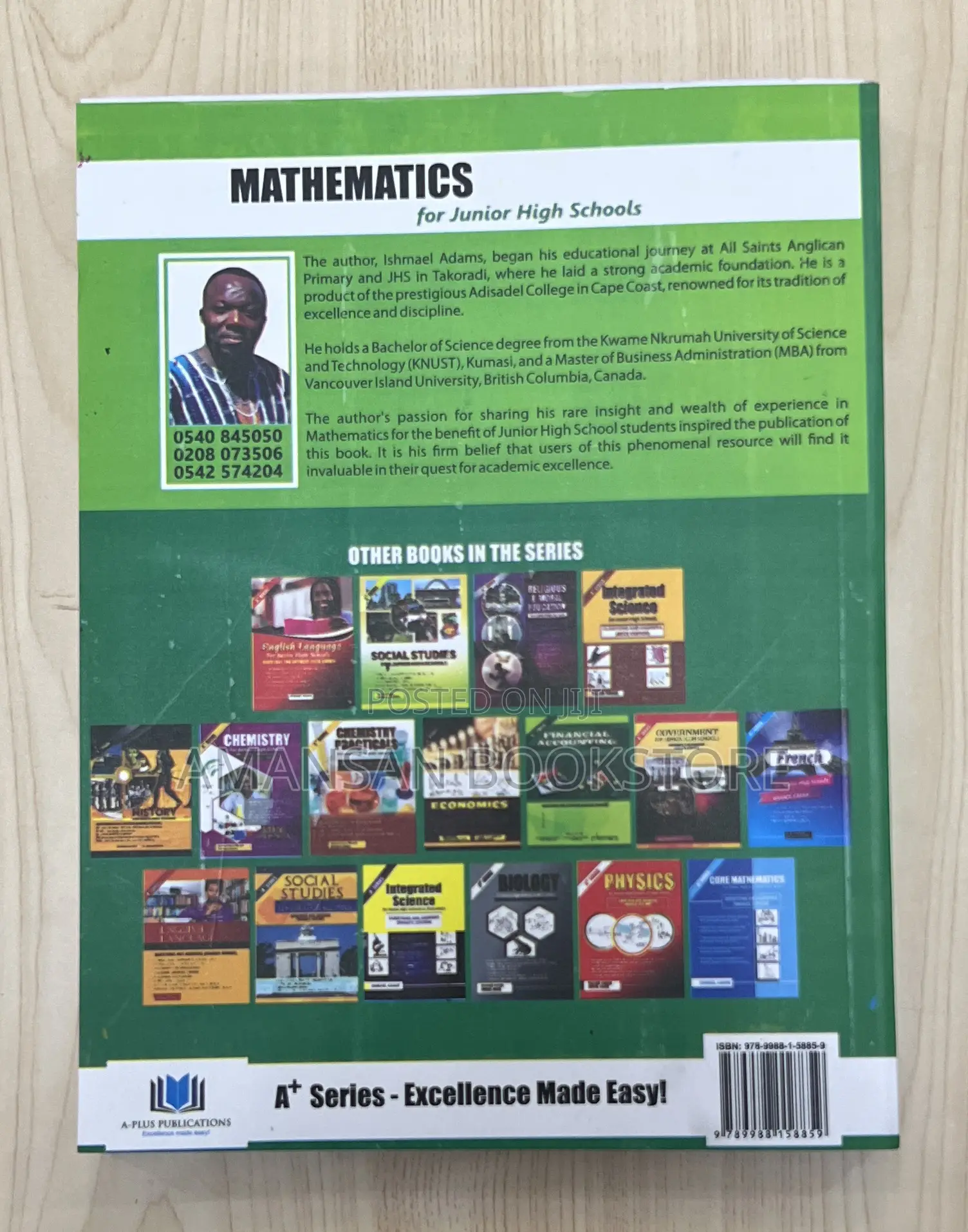 A+ Series Mathematics For Junior High Schools