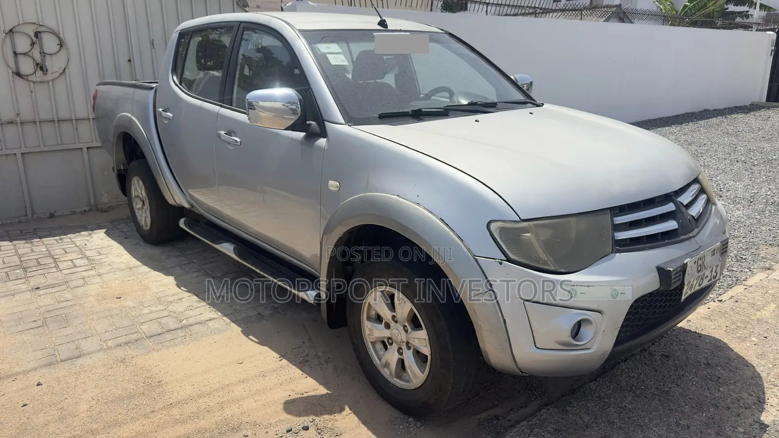 Mitsubishi L200 Single Cab 2.5 TD 4WD 2012 Silver