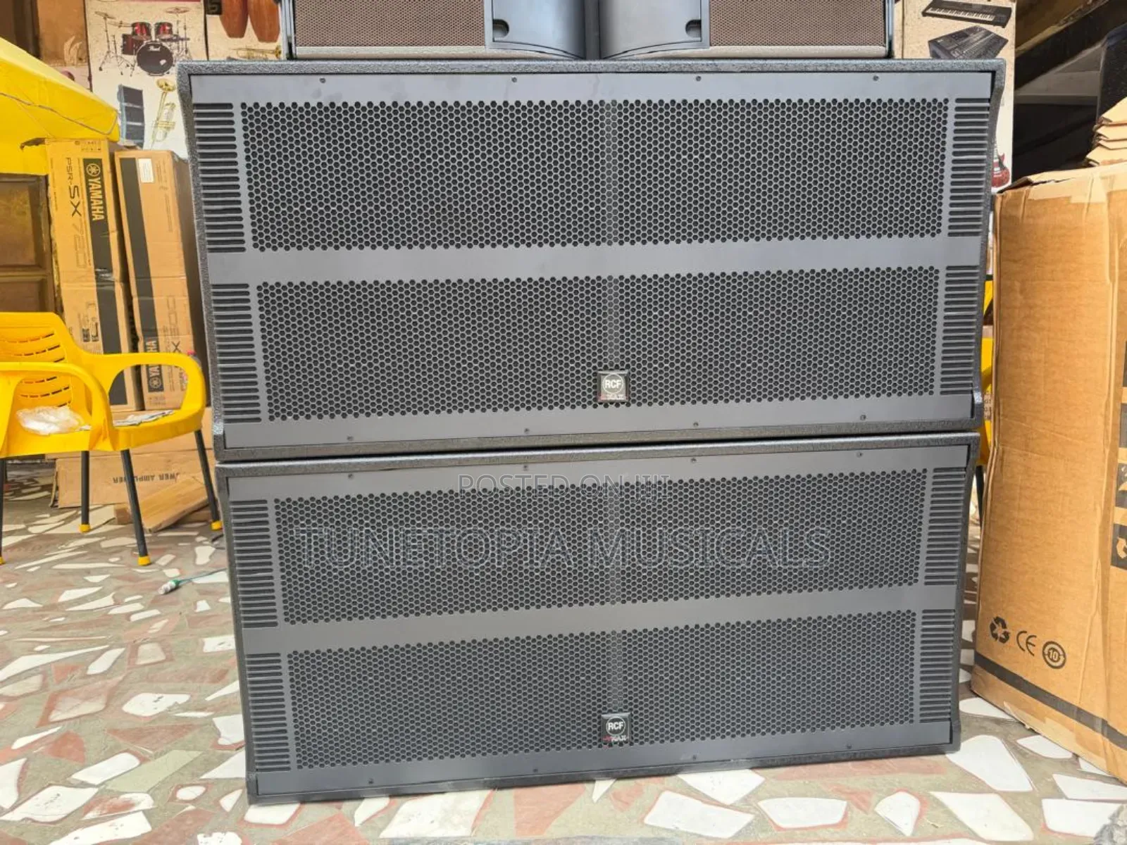 RCF 18inches Double Bass Speakers