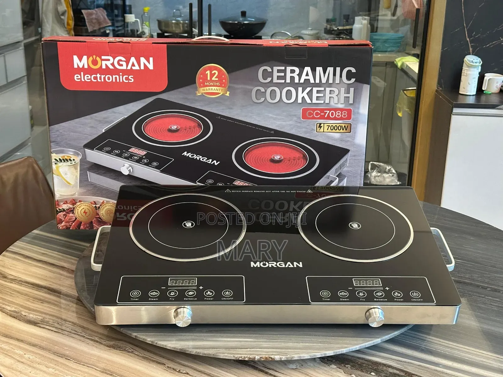 Double Infrared Cooker