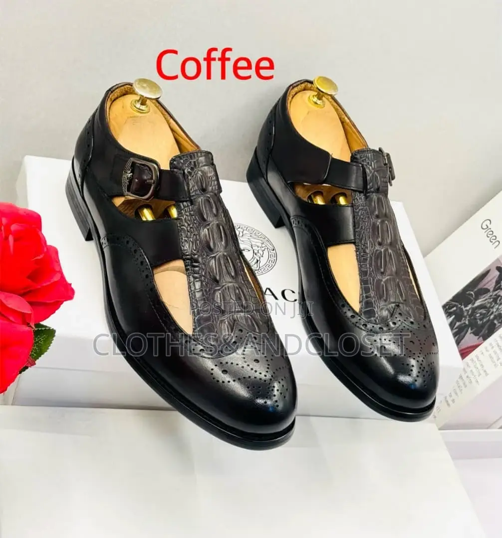 Billionaire Brand Men's Leather Shoe Sandals
