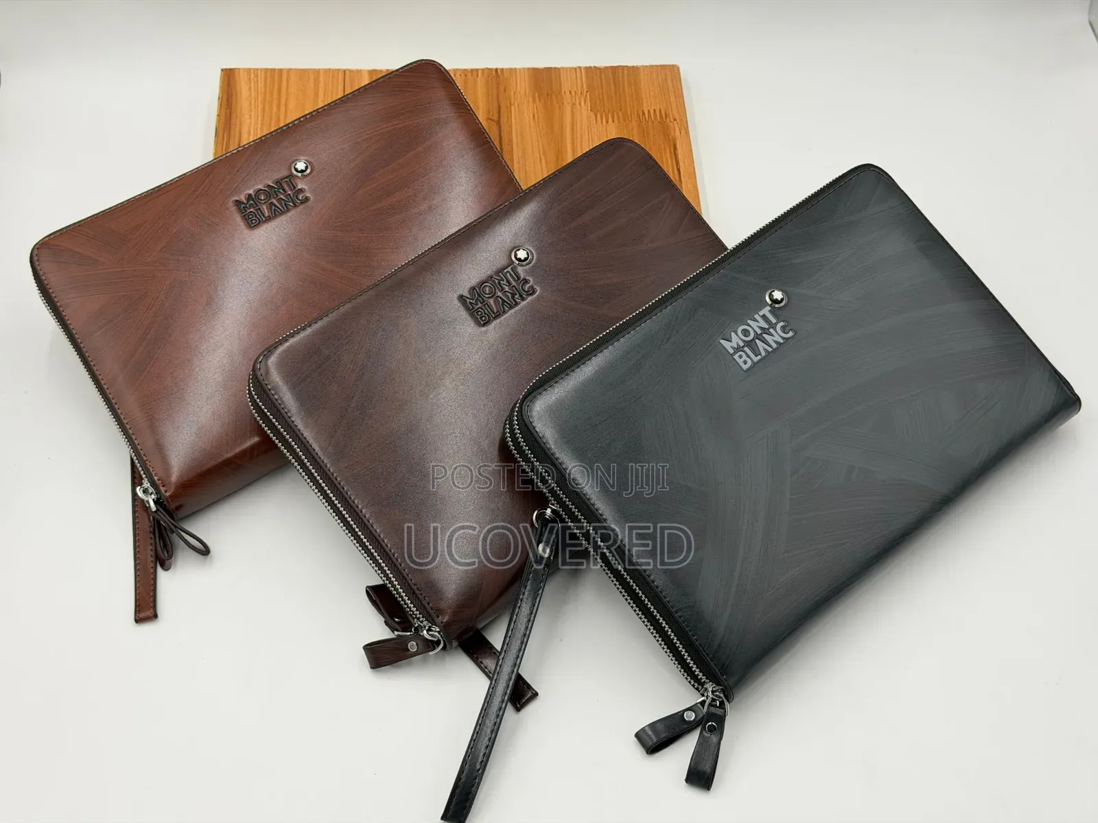 Mont Blanc Leather Pouch