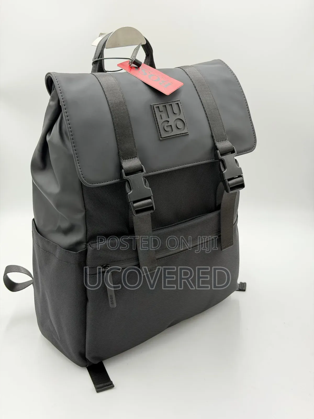 Hugo Boss Leather Backpack
