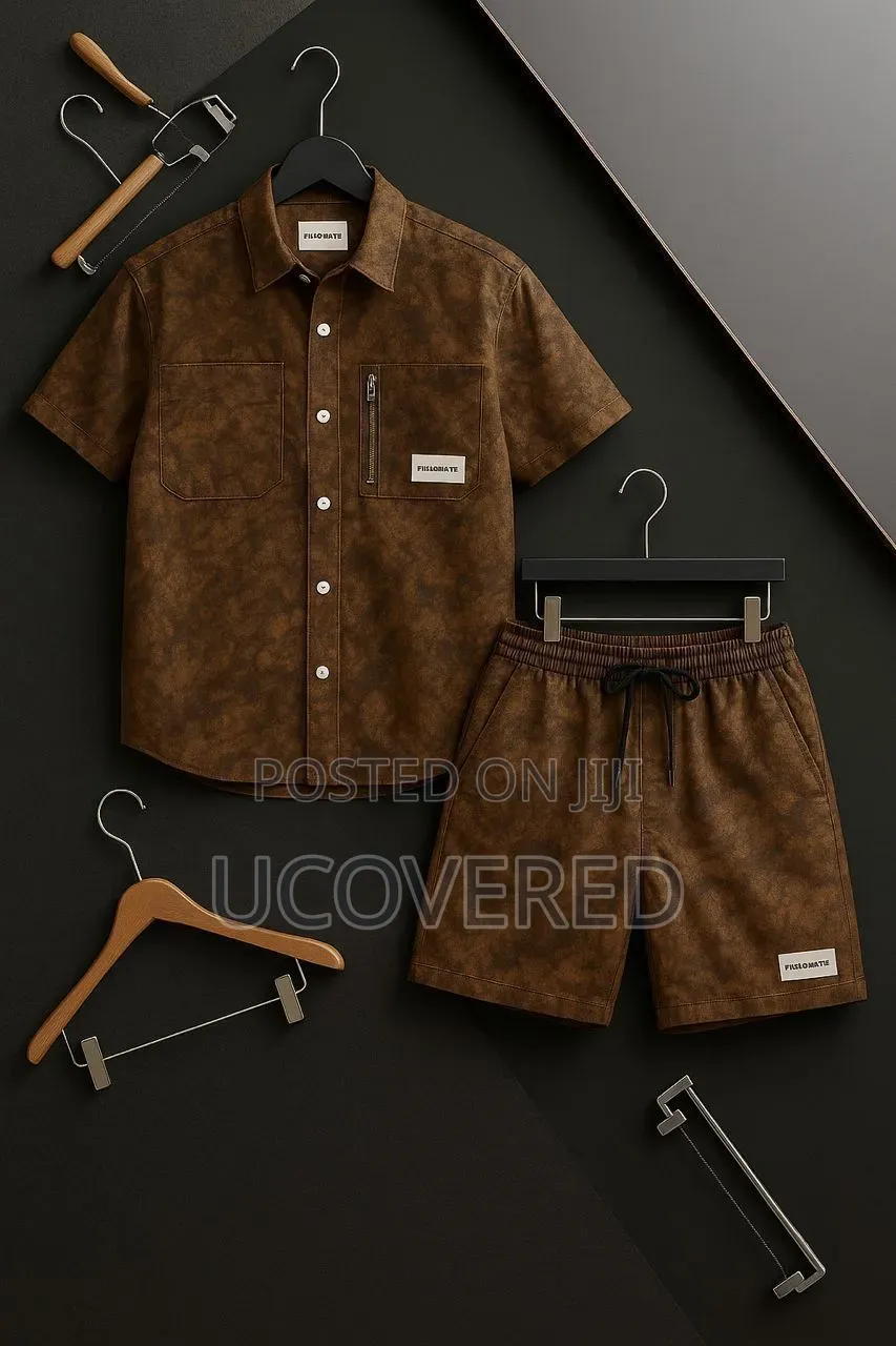 High Quality Two Piece Shirt + Shorts
