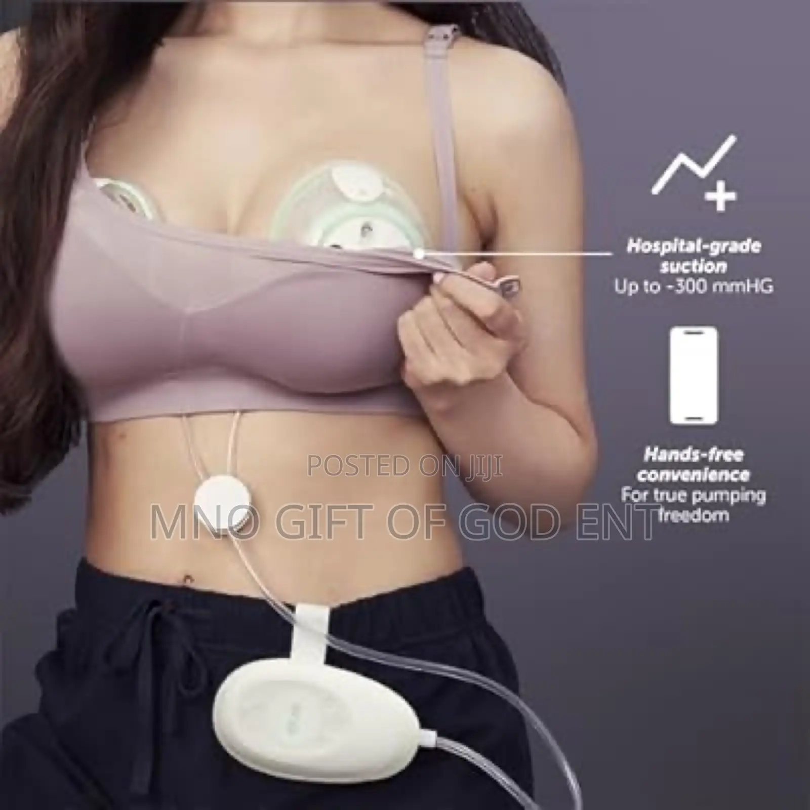 Elvie Stride Plus Breast Pump With 3in1 Carry Bag Lanyard From U.S.