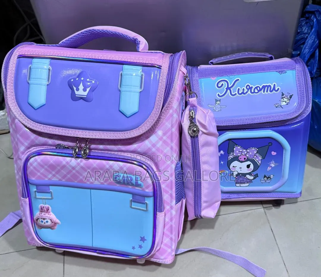 Kids Bag With Lunch Bag