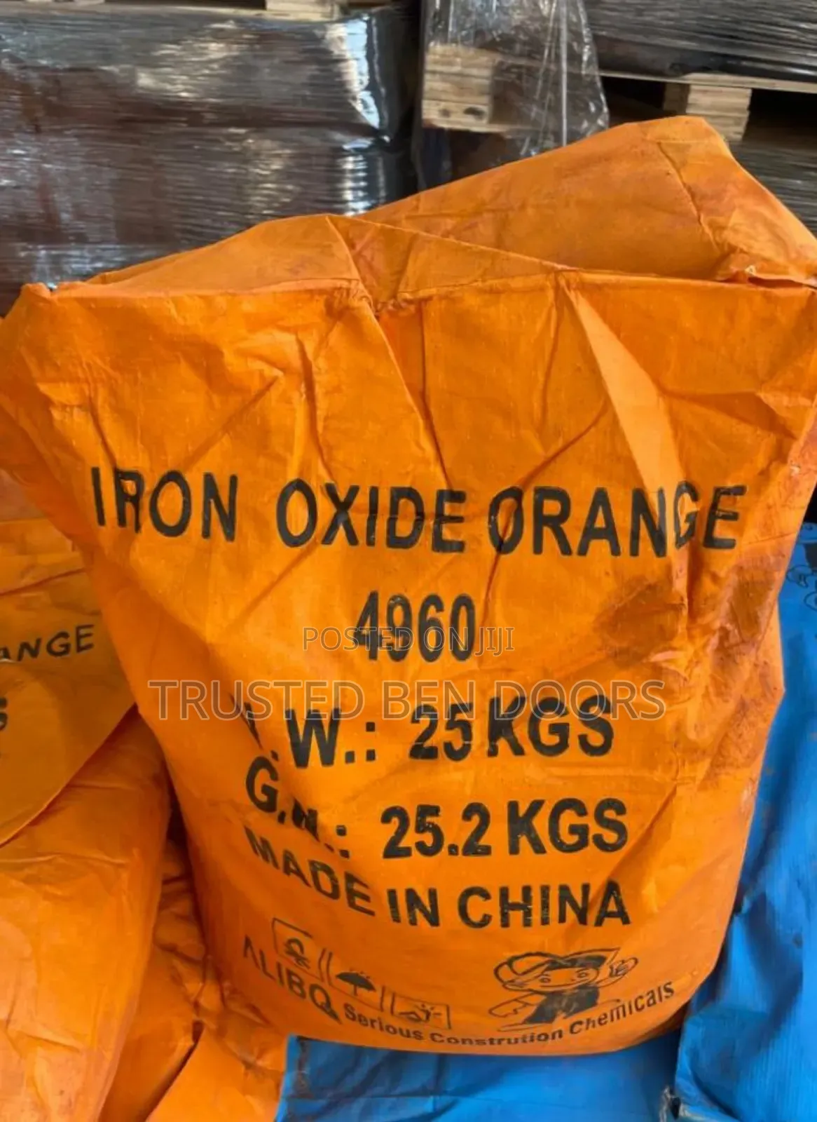 Orange Pigment Iron Oxide Colour Pigment for Paint Making
