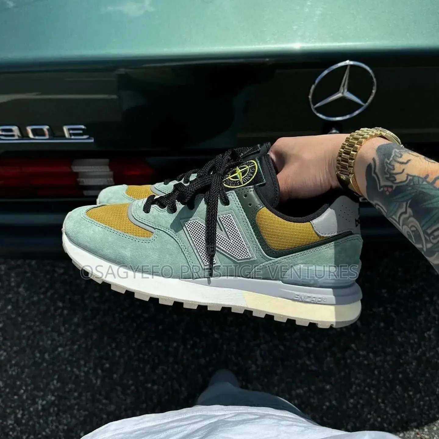 New Balance X Stone Island 574 Legacy.