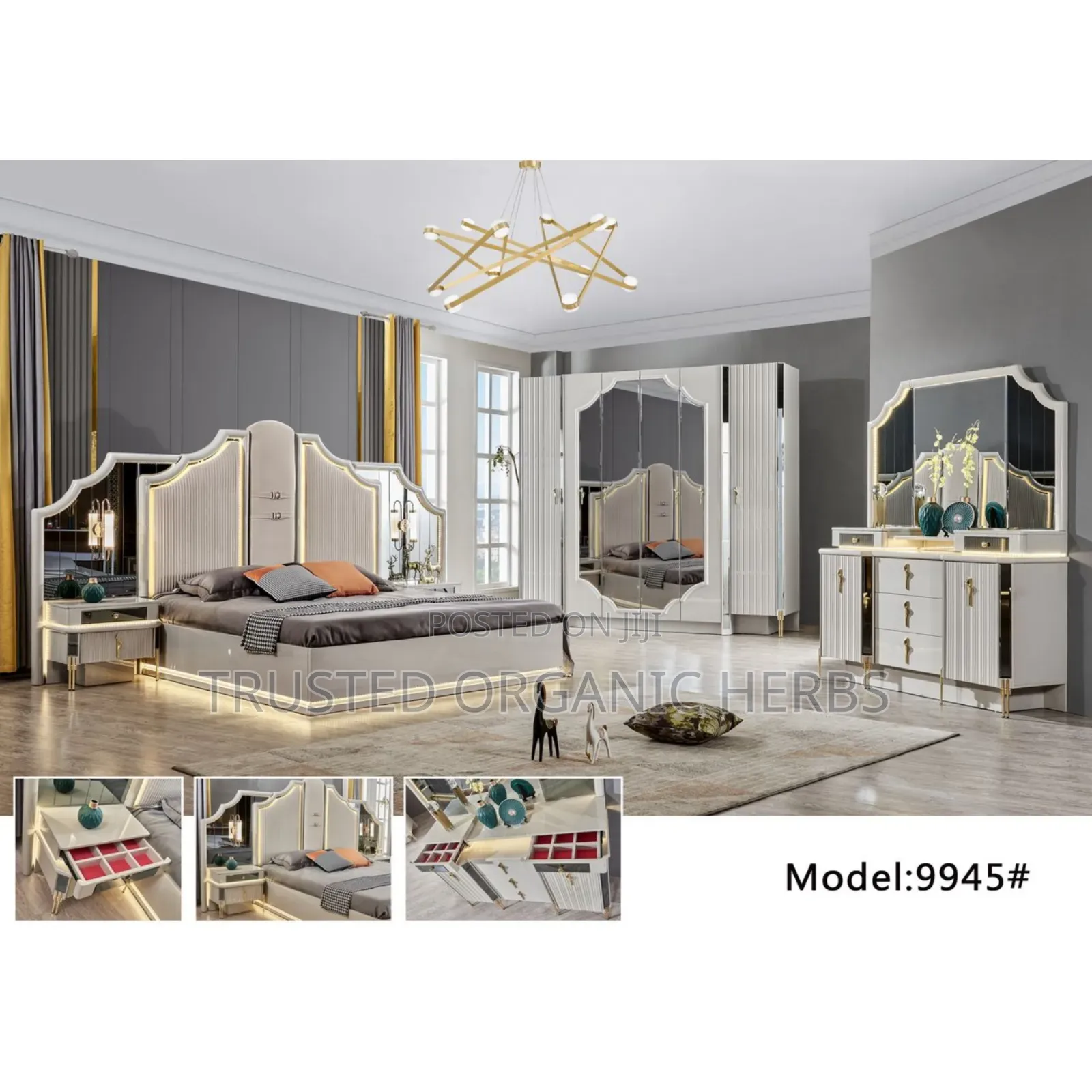 Billionaires Luxury Bedroom Set ( Imported)