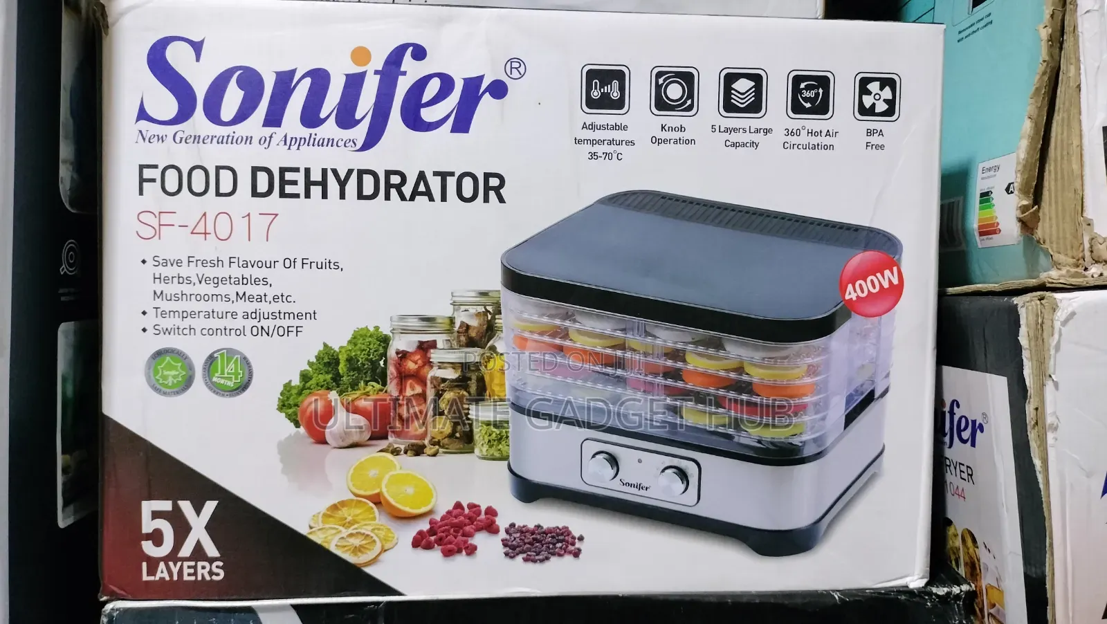Food Dehydrator (5x Layers)