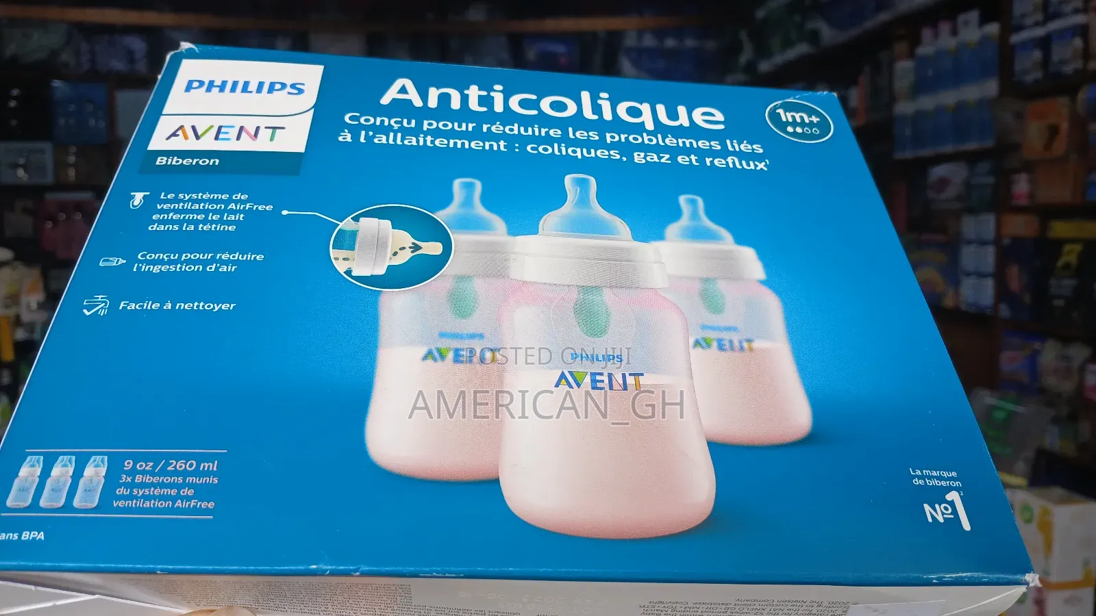 Philips Avent Anticolique Feeding Bottle, (260ml Each)