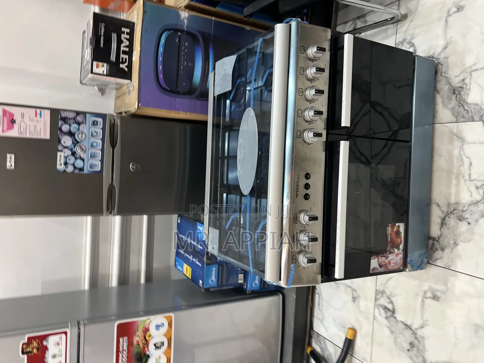 Sealed in Box Mediatech 60x90cm 5 Gas Burner 