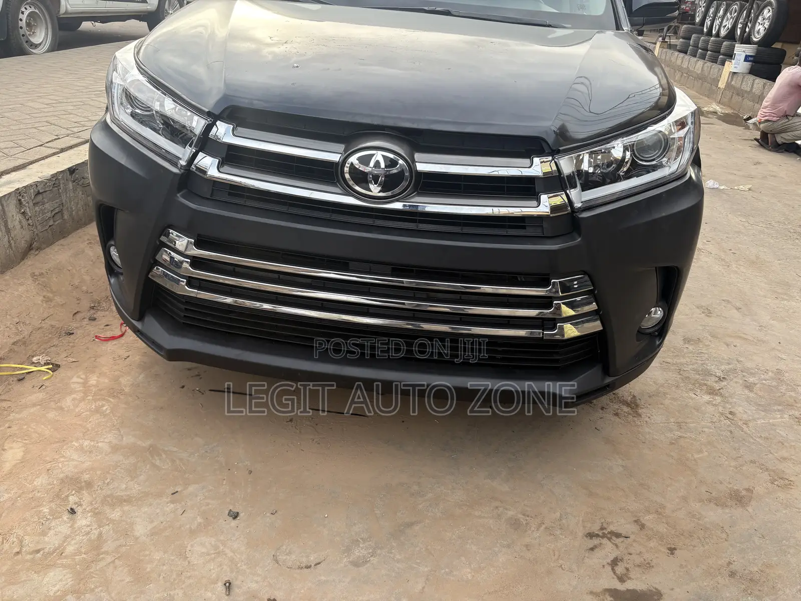 Toyota Highlander 2017,2018,2019, Front Bumper Complete