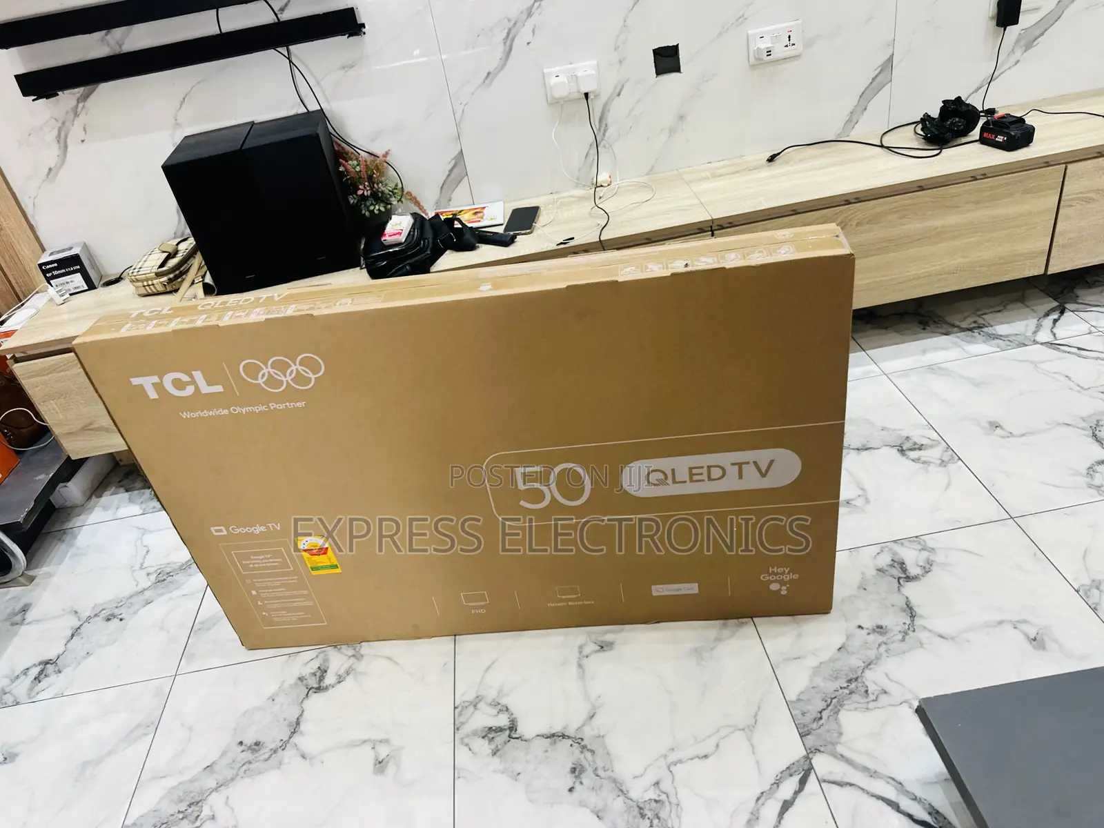 Call and Order for 50”Uhd Smart Qled Tv TCL 50s5k