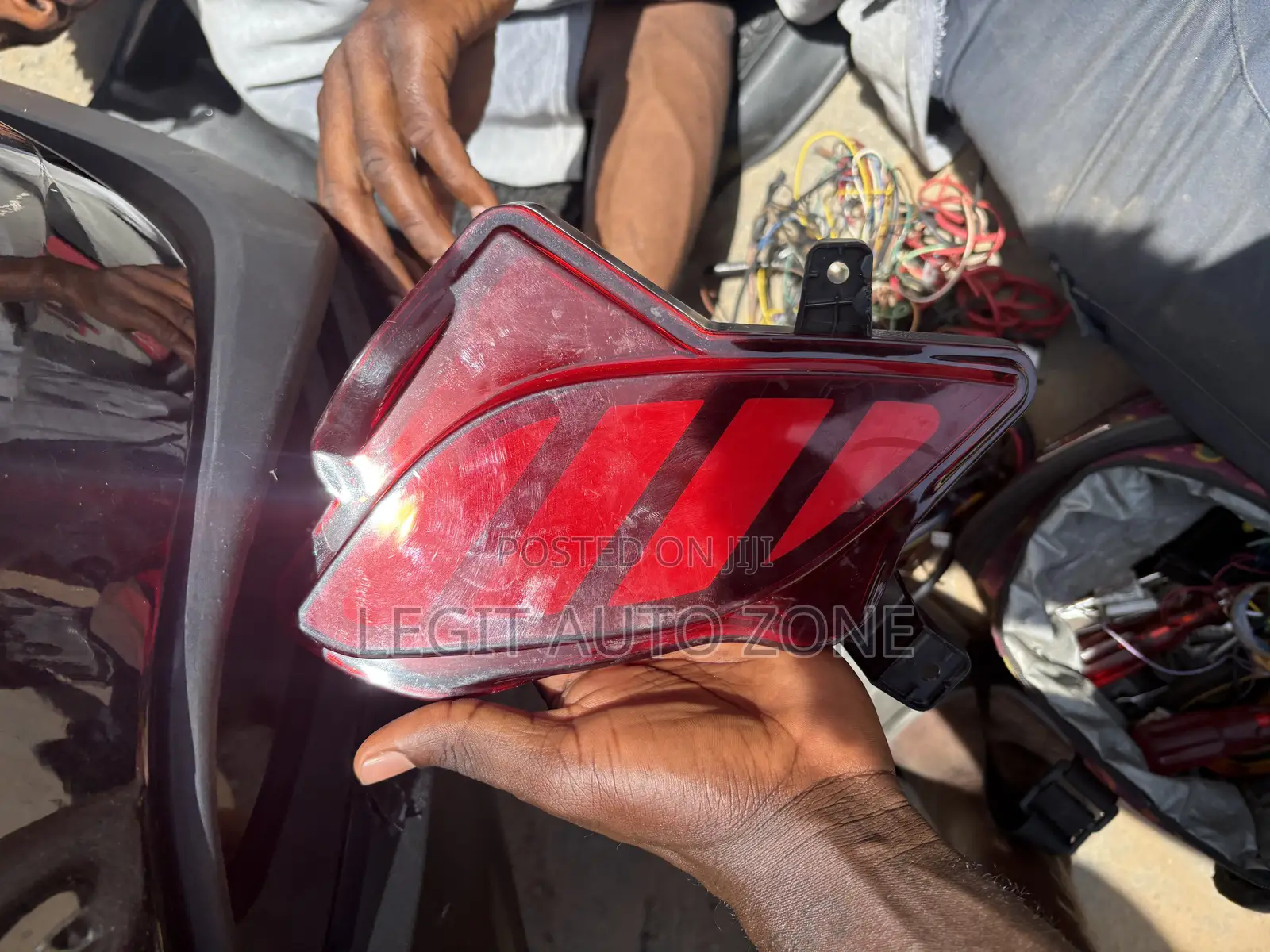 Toyota Highlander 2020,2021,2022,2023, Back Bumper Reflector Led