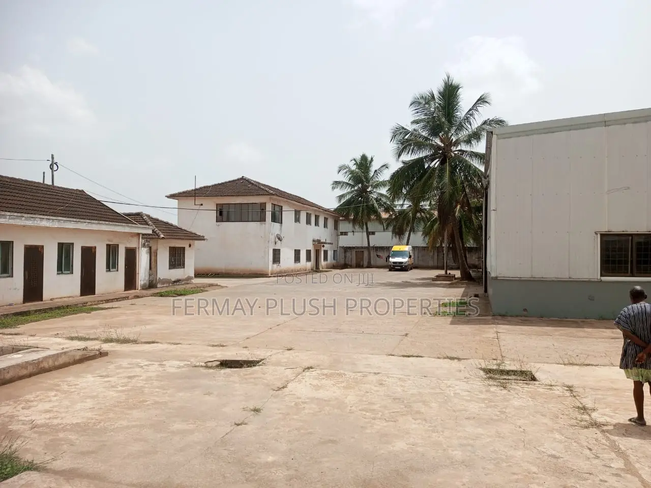 Newly Built Factory With Good Road Network