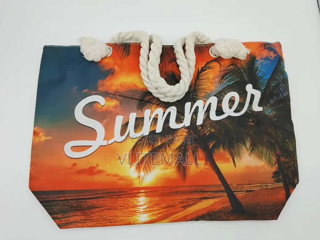 Summer Beach Tote Bag