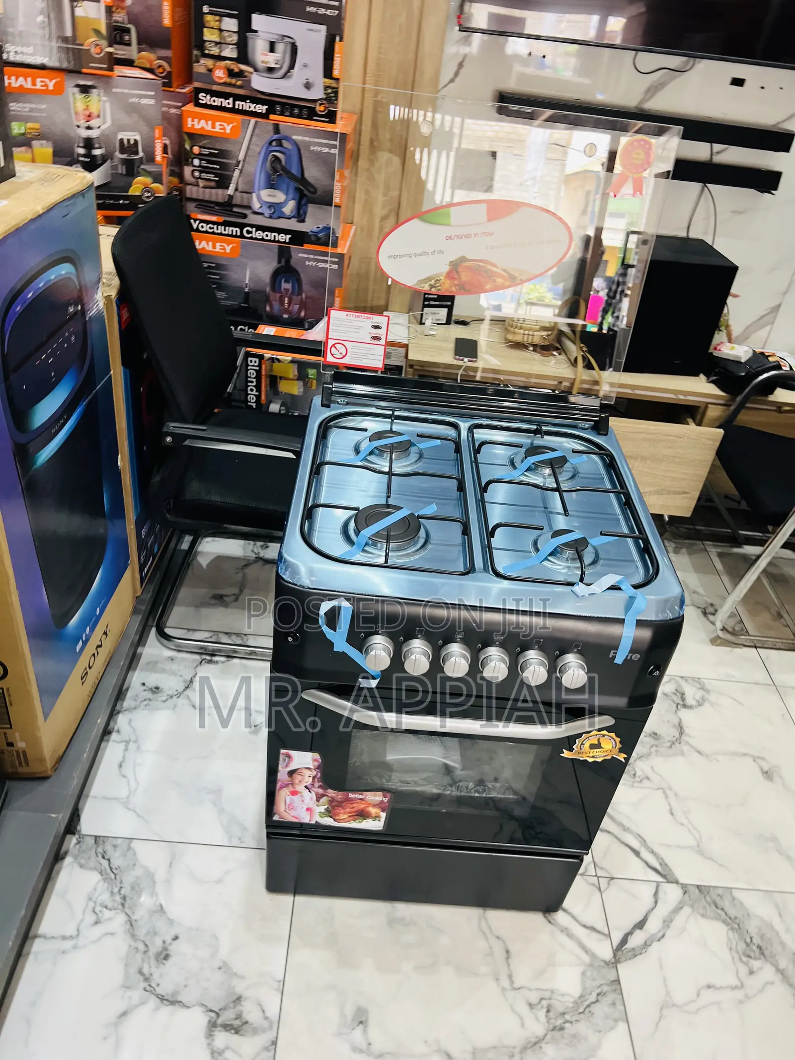 Check Out Durable Ferre 60x60cm 4 Gas Burner With Grill 