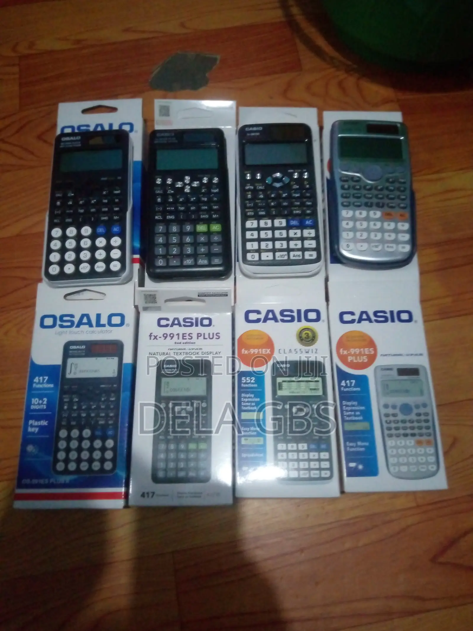 Casio Fx-991es Plus and Osalo Calculators