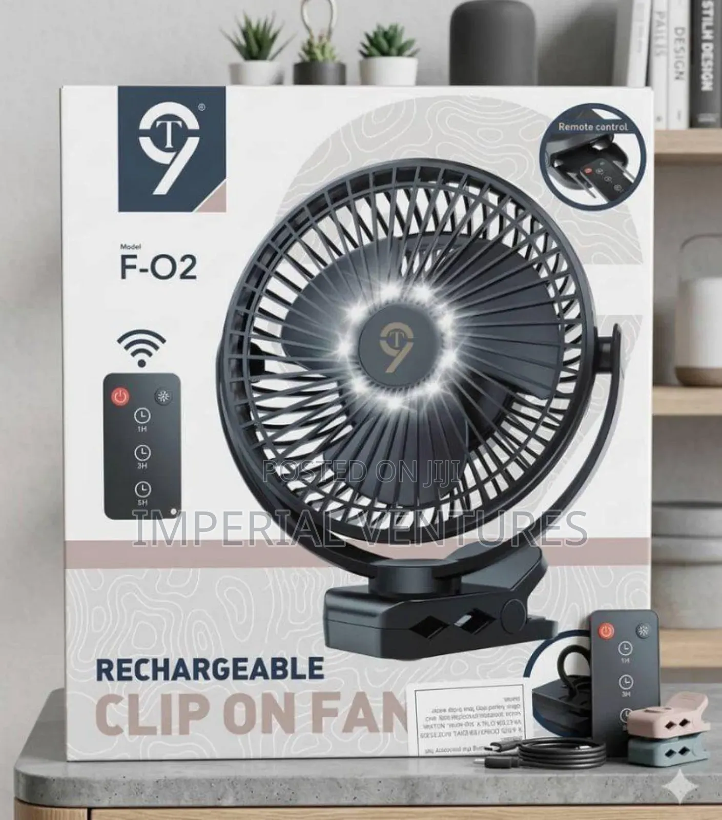 F02 Rechargeable Fan