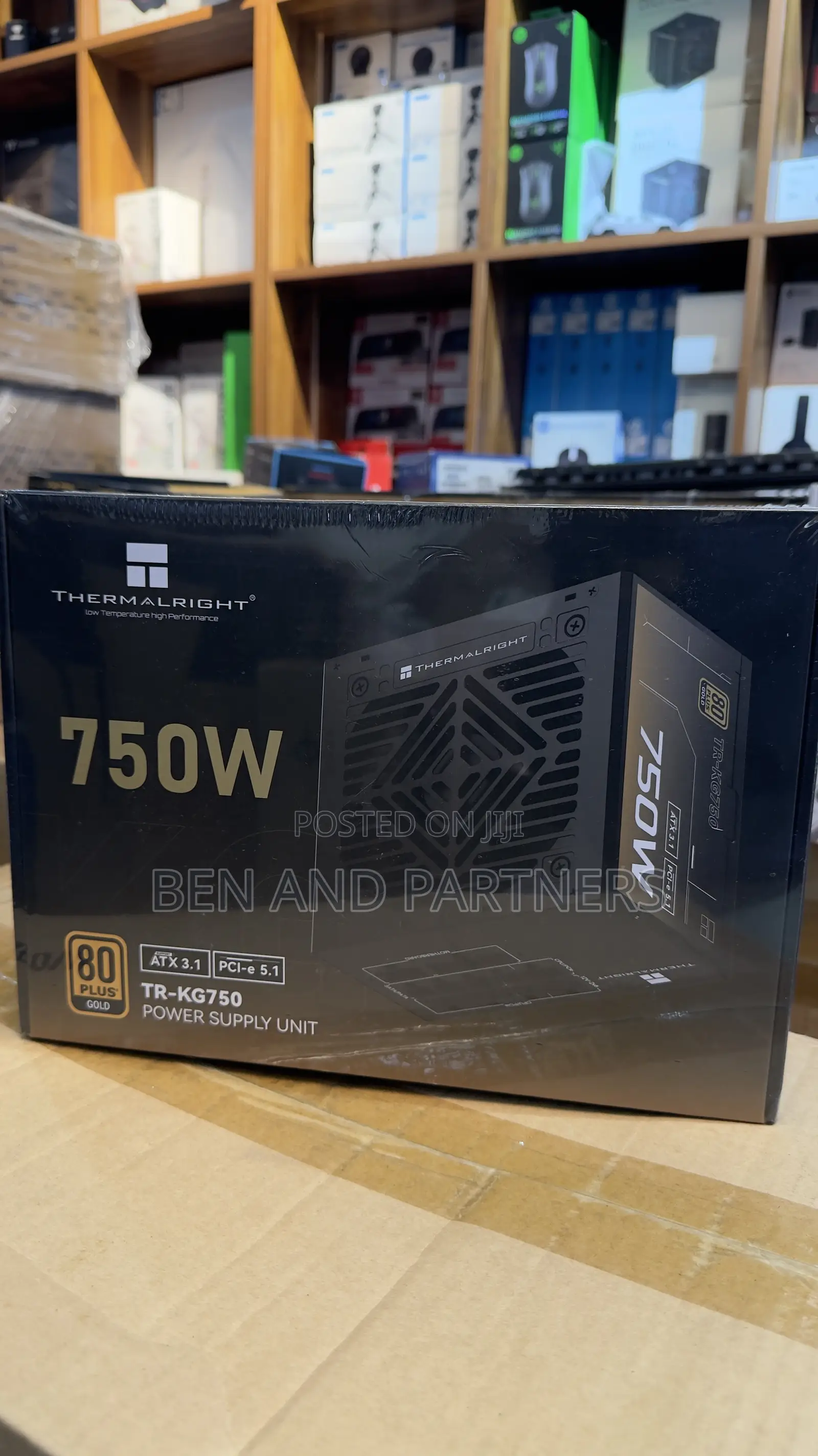 Thermal Right 750watts, Atx 3.1, Pcie 5.1 Power Supply Unit