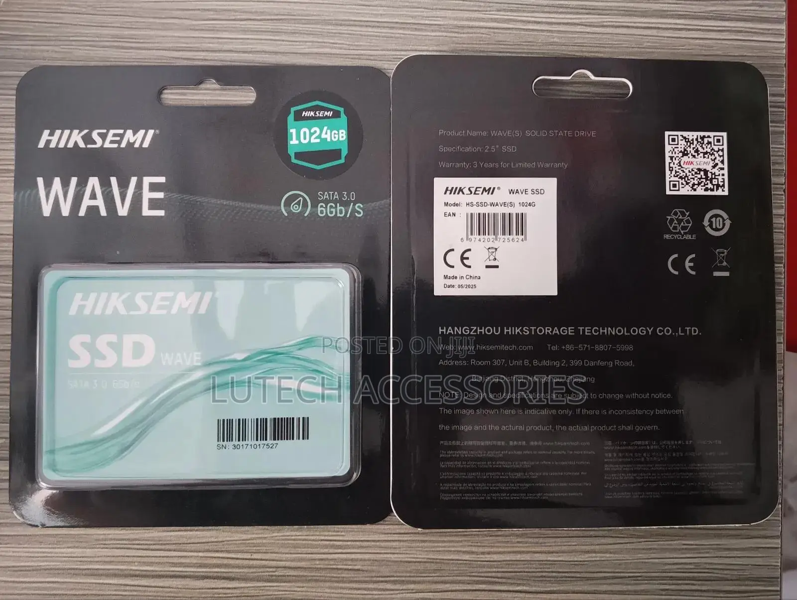 Hiksemi SSD Wave Sata 3.0gbs 1024