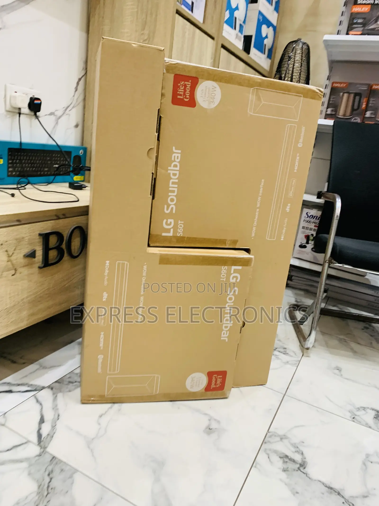 Purchase the New Sound System Lg S60t With Woofer Black.
