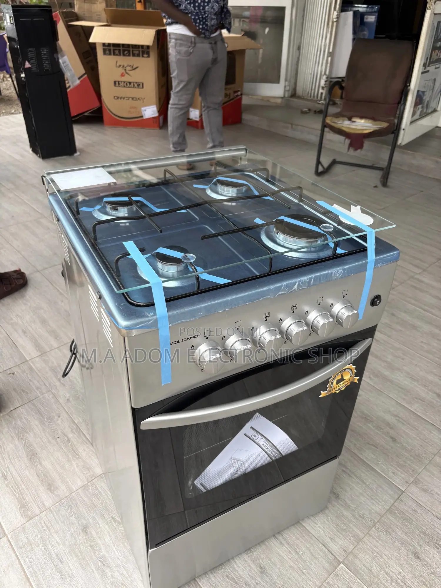 Volcano 50x50 All Gas Kitchen Burner