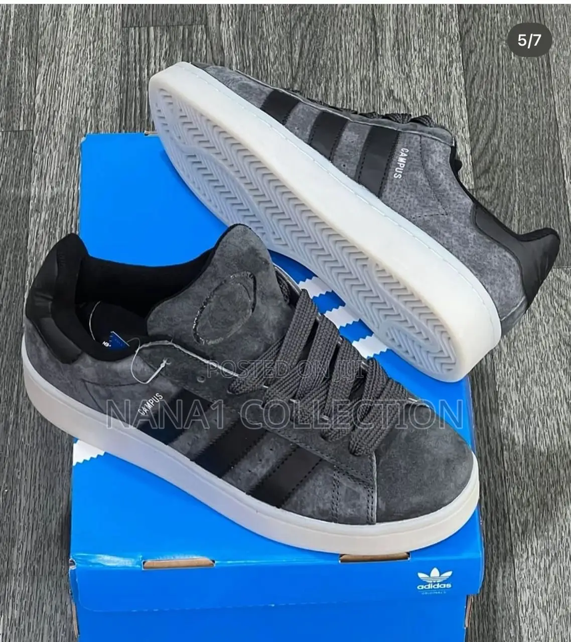 Adidas Campus Suede Leather Sneakers