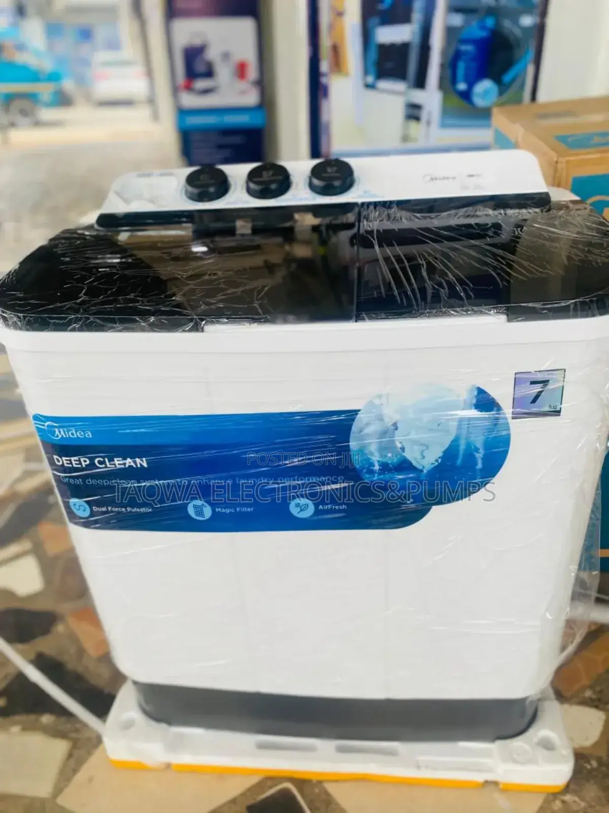 Latex Midea 7kg Twin Tub Washing Machine