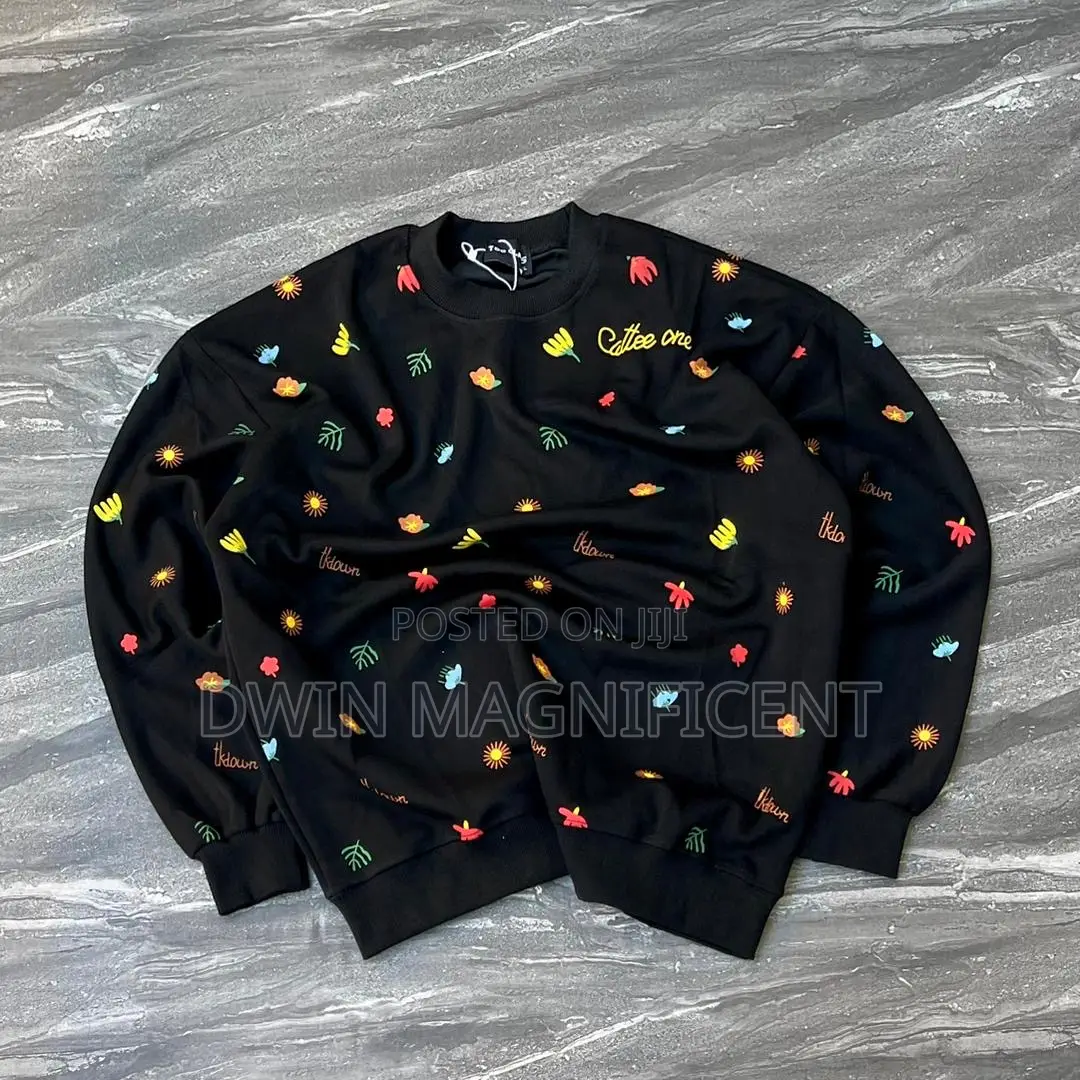 Floral Sweatshirt by Top Class