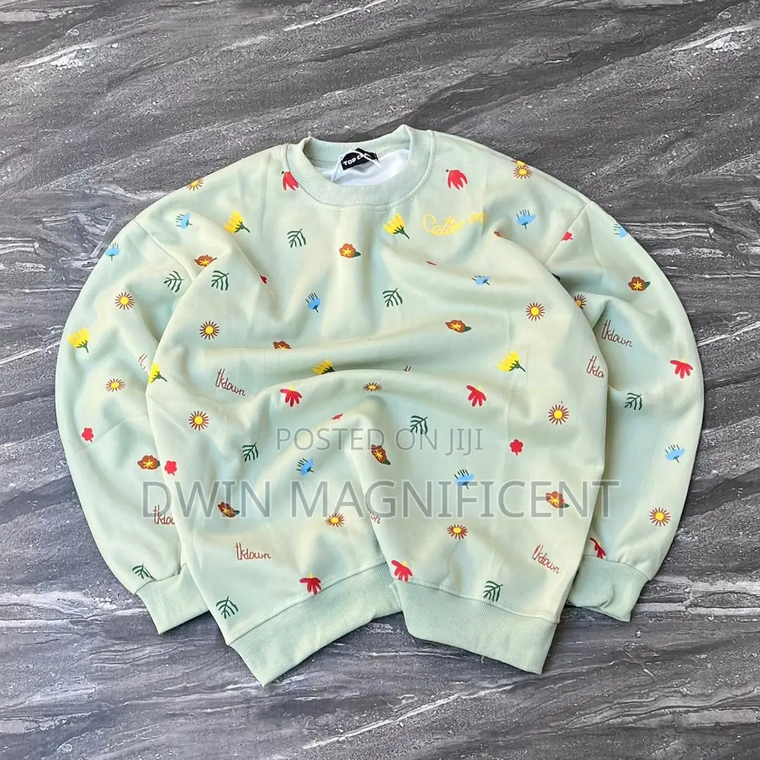 Floral Sweatshirt by Top Class