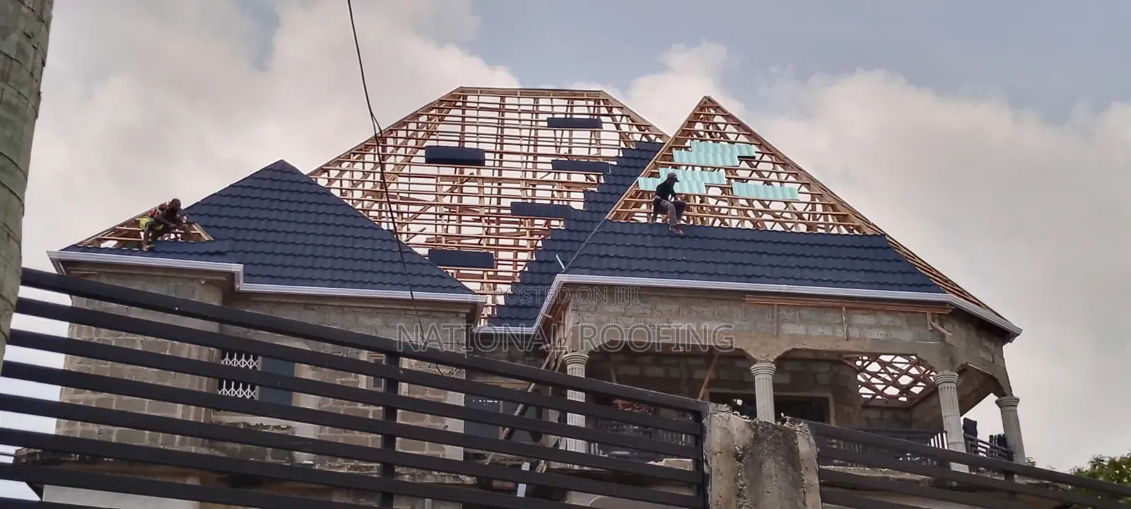 Active Blue Stone Coated Roofing Sheet
