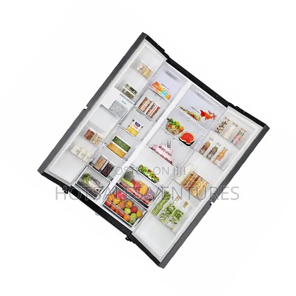 Available Lg 674 Litres Side-by-Side Refrigerator - Gc-B257kqjw
